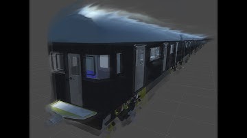 Autodesk Maya Tutorial : Subway Train part 4