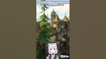 POV: You accidentally use your ult AT THE SPAWN #shorts #twitchclips #overwatch #overwatch2 #vtuber