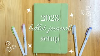 Plan With Me | 2023子彈筆記排版 | 2023 Bullet Journal Setup