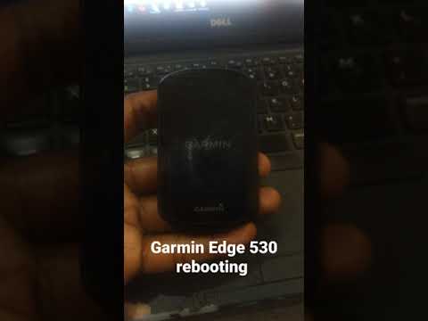 how to fix rebooting on Garmin Edge 530
