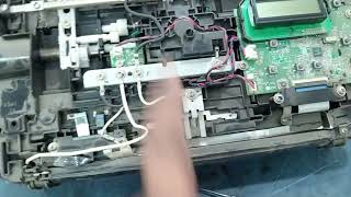 hp scanjet 5000 S4 scanning black line repair