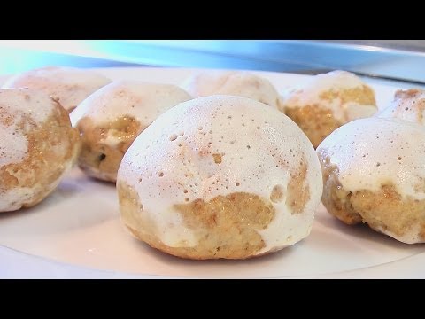 Видео рецепт Овсяное печенье с глазурью