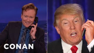 Donald Trump's Post-Iowa Call To Conan | CONAN on TBS