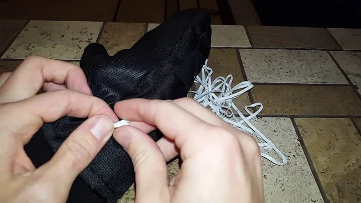 Cách tự làm dây đeo cổ tay cho găng tay DIY