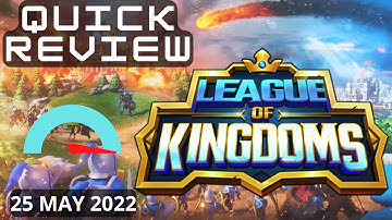 LEAGUE OF KINGDOMS quick review How to earn crypto with PlayToEarn game? Token launch May - 25/05/22