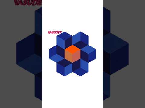 3d hexagon geometrical
