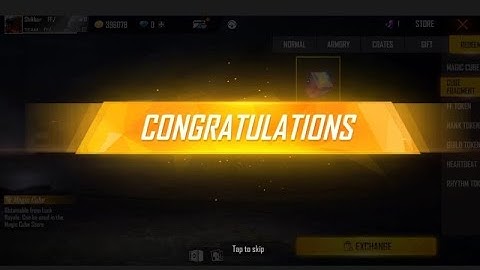 100 Magic Cube Fragment 🤑 | 1 Magic Cube Bundle Exchange 😲 #short #shorts