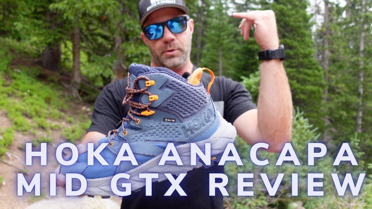 Hoka Anacapa Mid GTX Review - Hiking on Clouds - YouTube