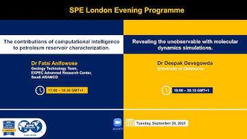 SPE London present: Application of Computational Intelligence to Reservoir Characterization (Part 1)