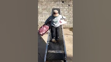 Folding belt conveyor, you don’t have to worry about loading and unloading chemical fertilizers and