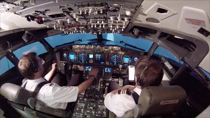 B738 High speed Rejected Takeoff demo