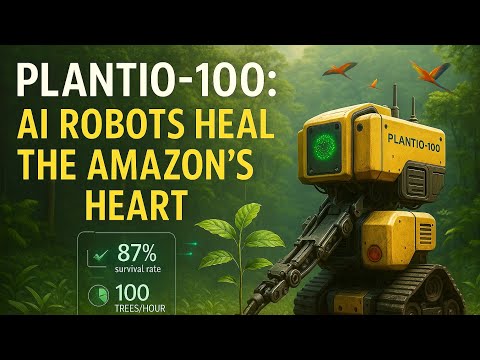 Plantio-100: AI Robots Heal the Amazon’s Heart!