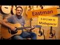 Eastman e20 d mr tc  madagascar  adirondack fichtendecke  akustikgitarre  musik bertram