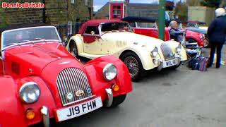 Morgan Sports Car Club at the Crich Tramway Museum