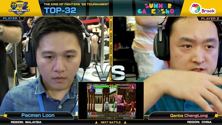 Pacman Loon vs ChengLong () - KOF '98 Neo Geo World Tour Season 2 Global Finals TOP-32 highlights