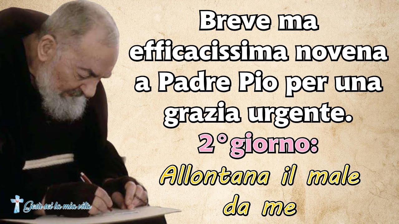 Breve ma efficacissima novena a Padre Pio per una grazia urgente. 2