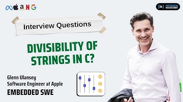 Divisibility of strings in C | Interview Questions of Embedded SWE