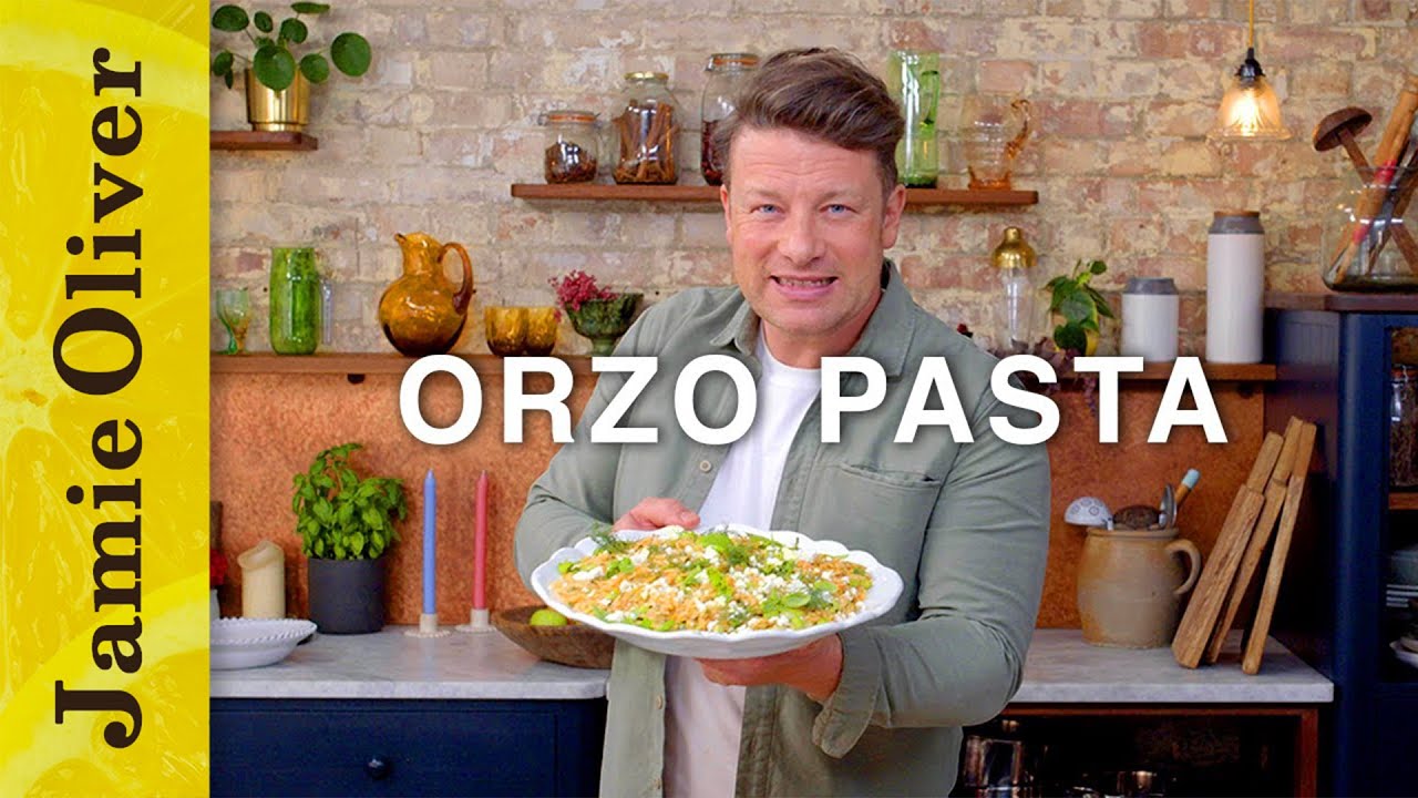 Veggie Orzo Pasta | Jamie Oliver - YouTube