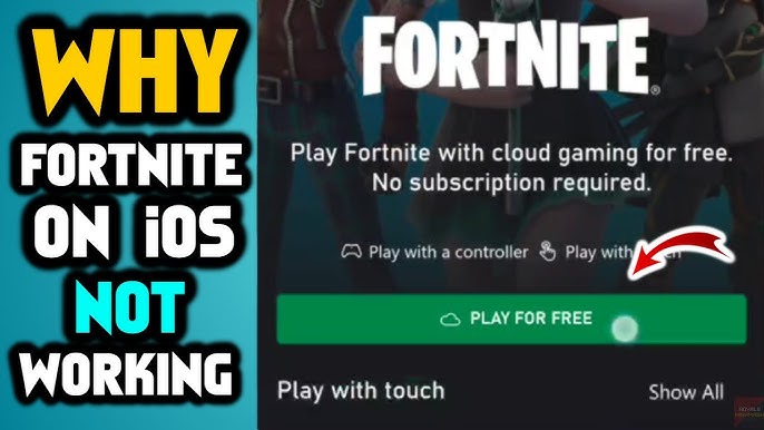 How To Play Fortnite on iOS and Android Mobile Devices - The Nerf