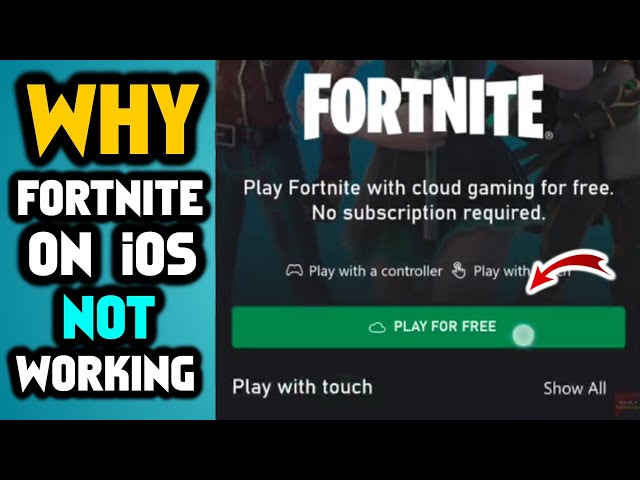 DuckyTheGamer on X: Nvidia GeForce Now cloud gaming currently is at max  capacity for free users.. Even if someone wanted to they couldn't play  Fortnite on iOS cause they can't get into