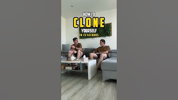 CLONE YOURSELF IN 15 SECONDS 📍 #capcut #tutorial #creative #contentcreator