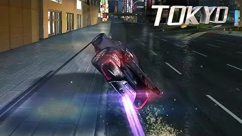 Asphalt 8 - Tokyo sidewalk bug (Fixed on version 2.2.0)
