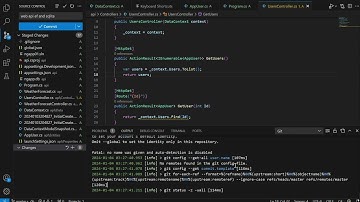 How to push asp.net web api code into github?