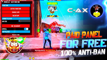 Antiban Free Fire Panel  || Free Fire Mod Menu 100% Safe 💀 Free Fire Injector Safe ✅  || #freefire​