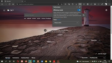 Microsoft Edge Performance Mode changed to Efficiency Mode
