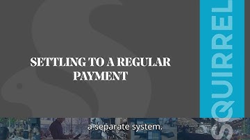 Squirrel Cloud POS: Settling to a Regular Payment