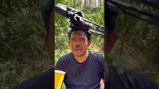 A Portable Folding Chair Save This Guy in the Forest 🪑 #campping #outdoors