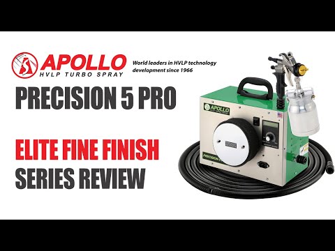 Apollo Precision 5 Pro LE+ Turbo Paint Spray System with 7700QT Spray Gun