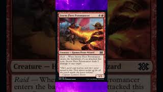 What Is Storm Fleet Pyromancer? Double Masters Set Card 126