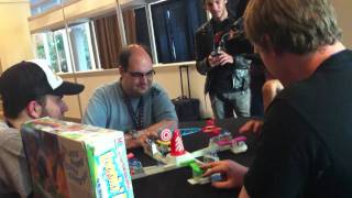 Board James Loopin Louie At Pax With The Happy Video Game Nerd - Behind The Scenes