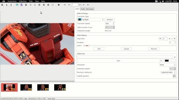 Make a Slideshow Video with "Imagination" LINUX MINT 18 1 XFCE
