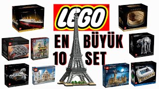 EN BÜYÜK 10 LEGO SETİ / EYFEL KULESİ RESMİ TANITIMI!