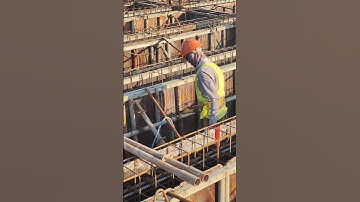 Welding deform bar with circle steel tube for reinforced formwork