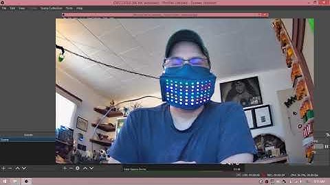 LED Programmable Face Mask