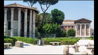 The oldest surviving Roman temple (Forum Boarium narrated tour 4K)