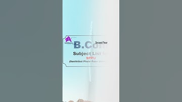 BCom Subjects List for SPPU Pune University, BCom 1st Year Syllabus For SPPU