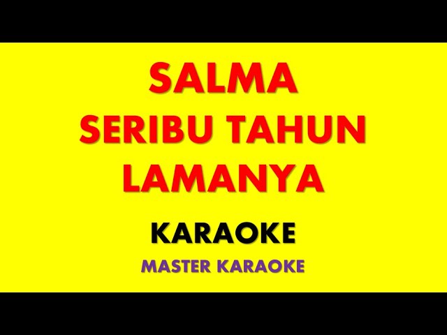 Seribu tahun lamanya-Jikustik Salma Indonesian Idol 2023 | Karaoke HQ Instrumental Lirik No Vocal class=