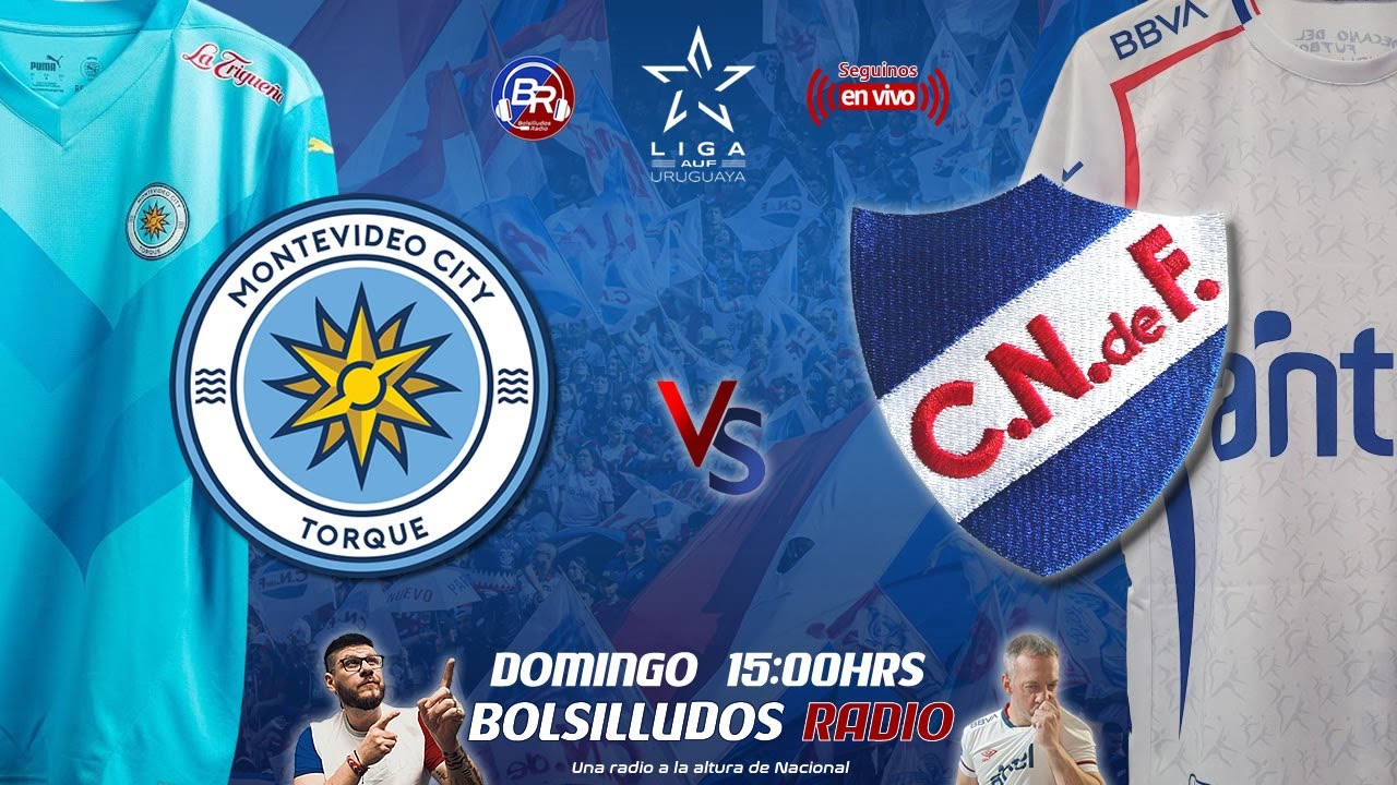 MONTEVIDEO CITY TORQUE VS NACIONAL | EN VIVO | segunda fecha grupo b 🔥⚽ ...