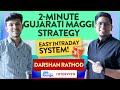 Easiest intraday strategy for beginners with backtest data  darshan rathod  pro lounge