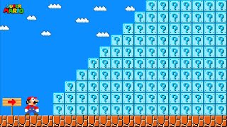 Can Mario Collect 999 item Blocks ICE in New Super Mario Bros Wii?