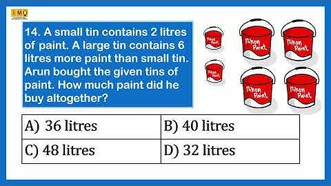 Olympiad Math training for Class 2 - Measurement