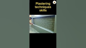 plastering techniques of skills #plasteringwork #cementmixer #shorts