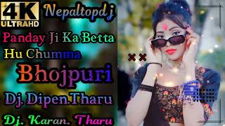 Panday Ji Ka Betta Hu Chumma Chipak Dj Karan Tharu Mix Power Of Sunsari HardBass Full Fast JBL Sound