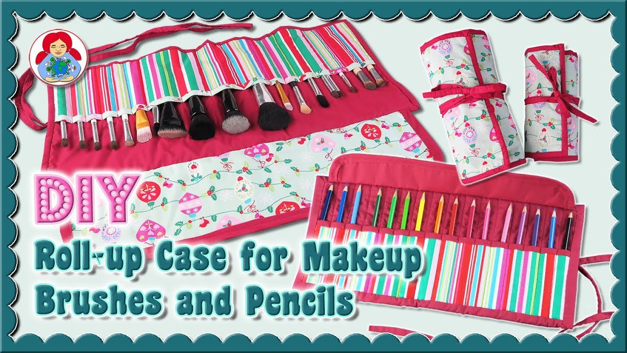 DIY Makeup Brush Roll – ms.Tapioca