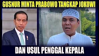 THIS GUSNUR IS SO IMPOSSIBLE TO ASK PRABOWO TO ARREST AND BEHIND JOKOWI'S HEAD