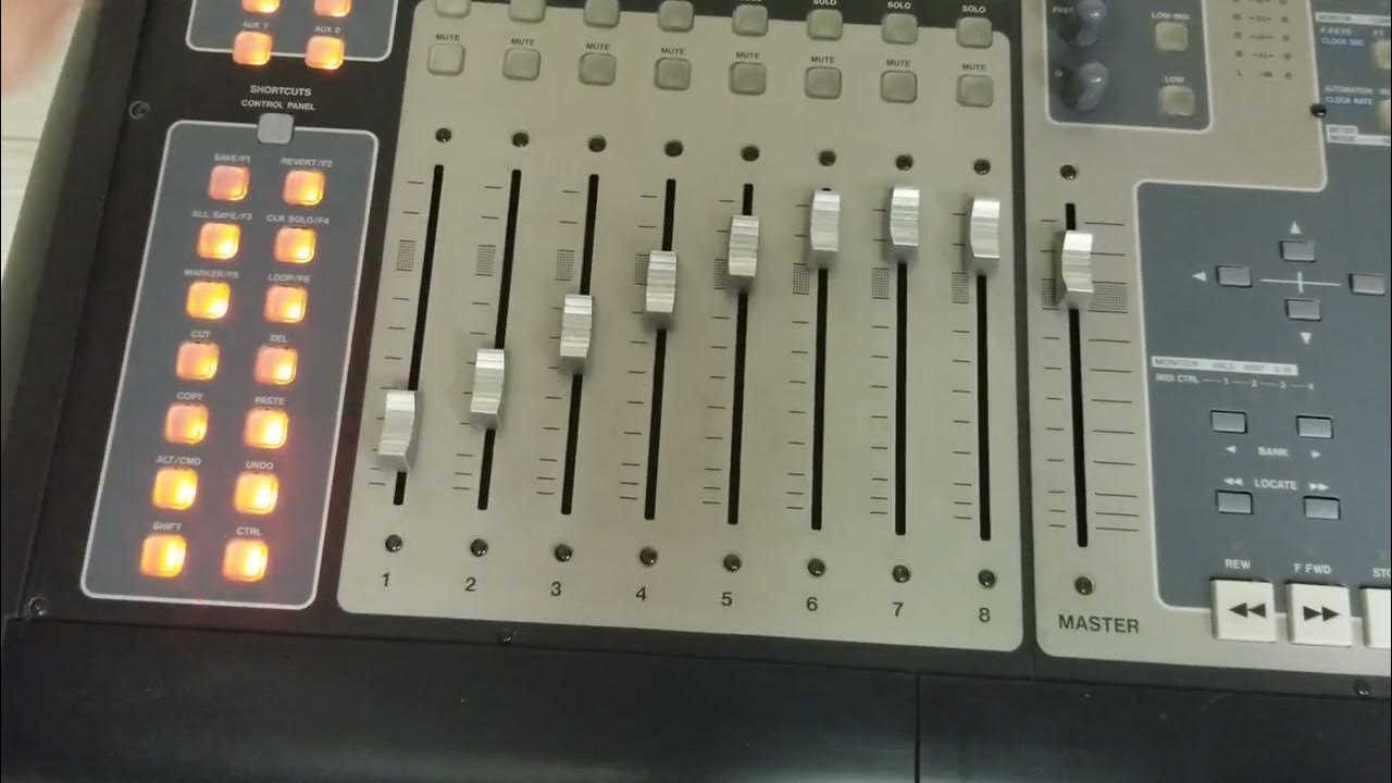 Tascam FW1884 Self Test YouTube